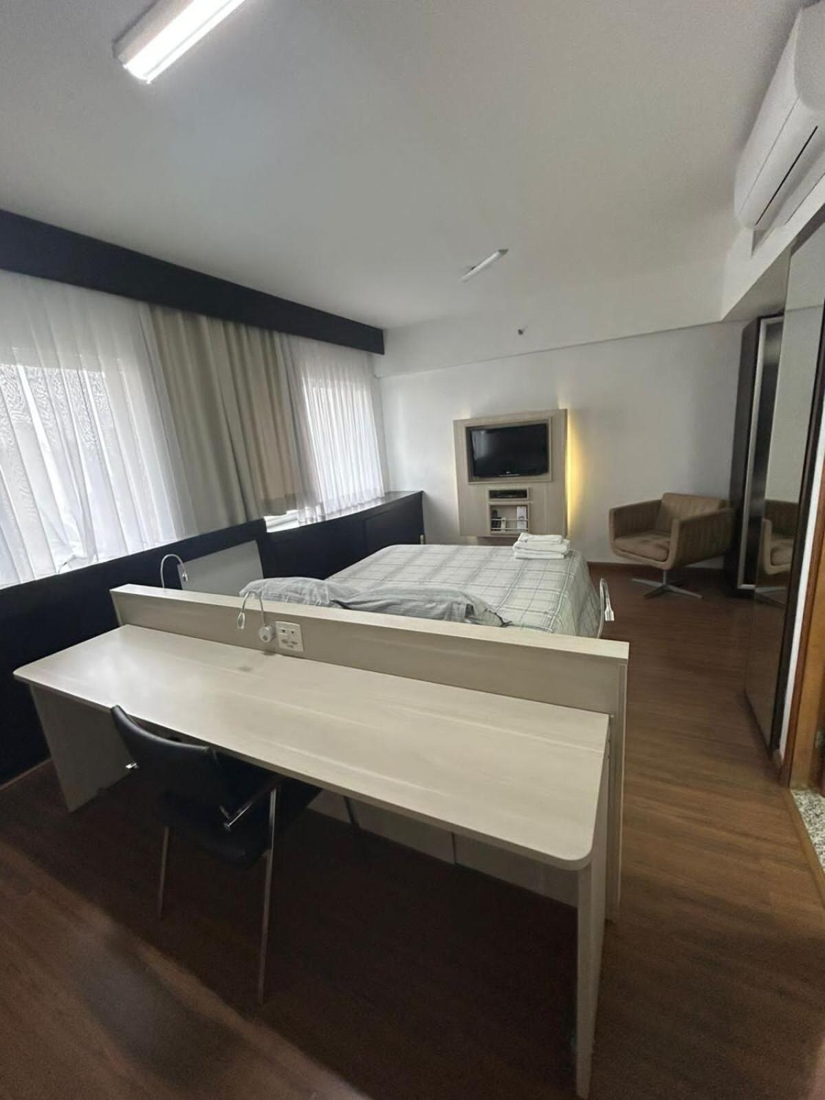 Apartamento Flat Mercu Beneficencia Bela Vista Com Garagem 1203